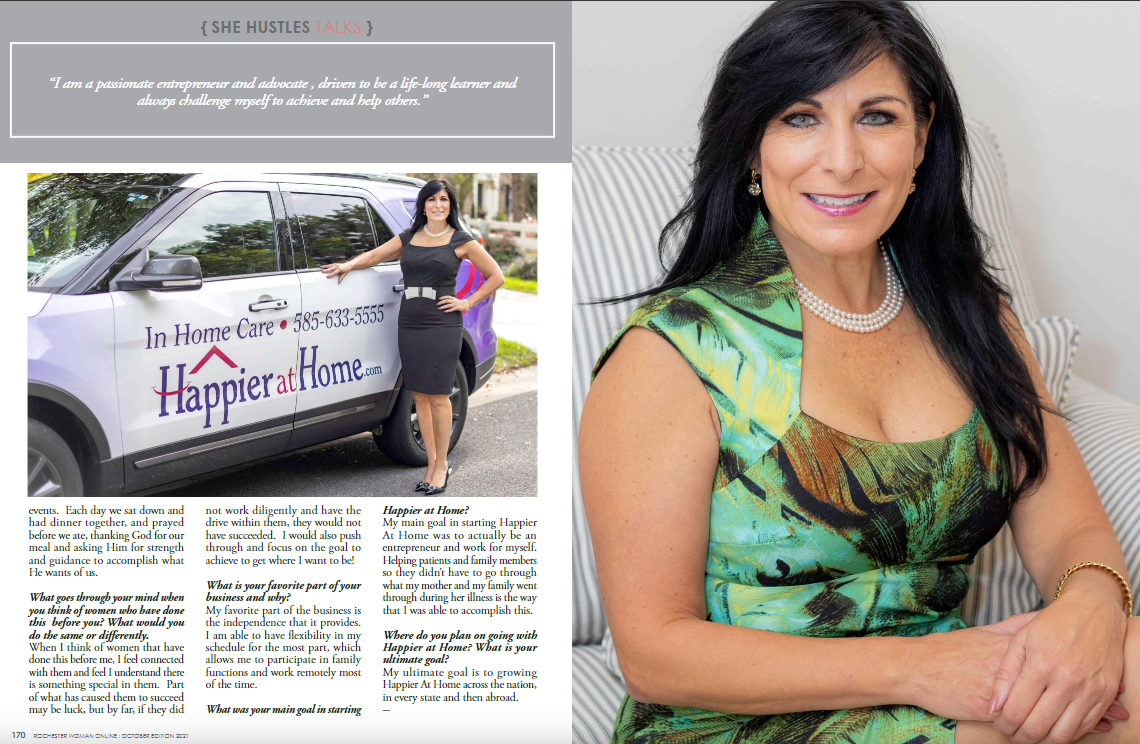 Being an entrepreneur, working for yourself, growing your own business, building your business up from scratch