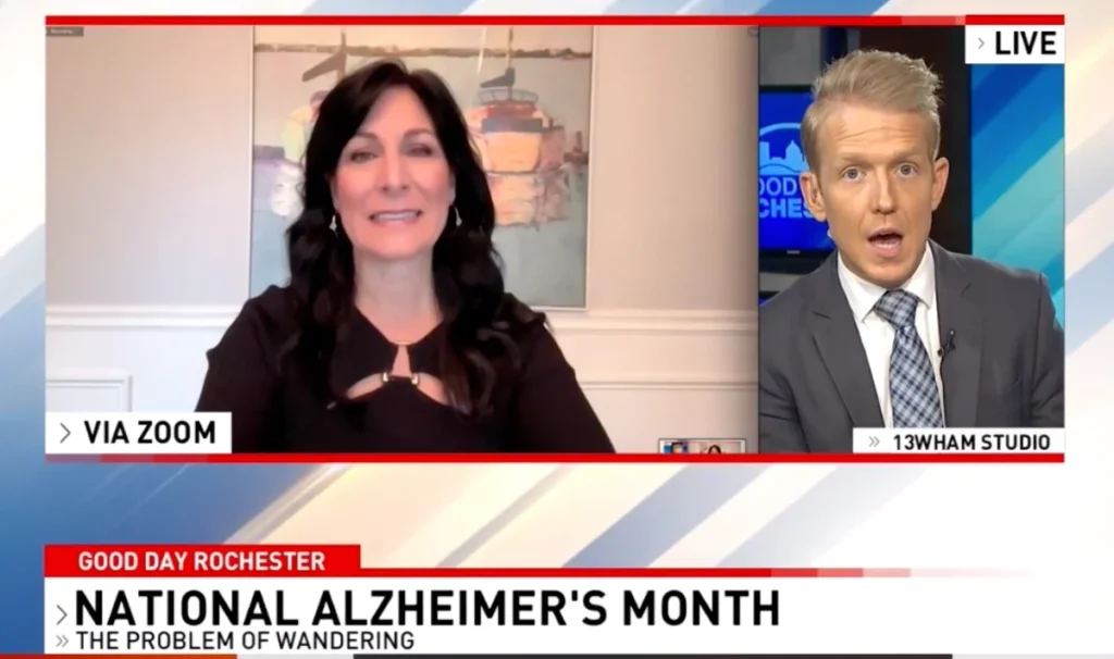 Debbie Marcello CEO of an in home care agency discusses Alzheimer's