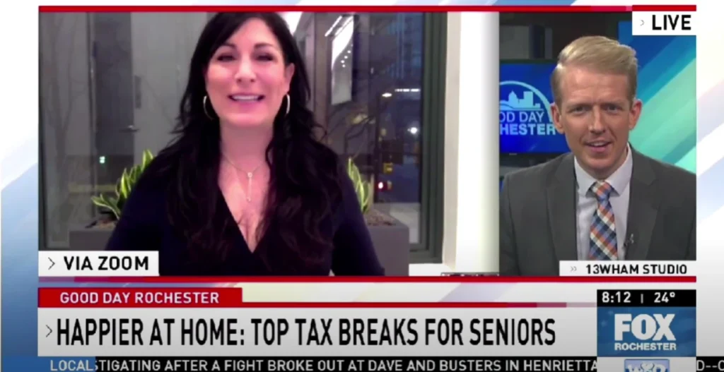 Debbie Marcello CEO of an in home senior care company discusses tax breaks for seniors
