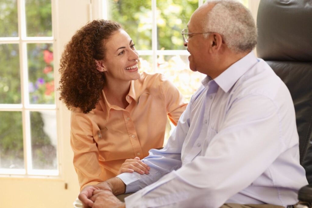 Caregiver provides non medical in home care for seniors