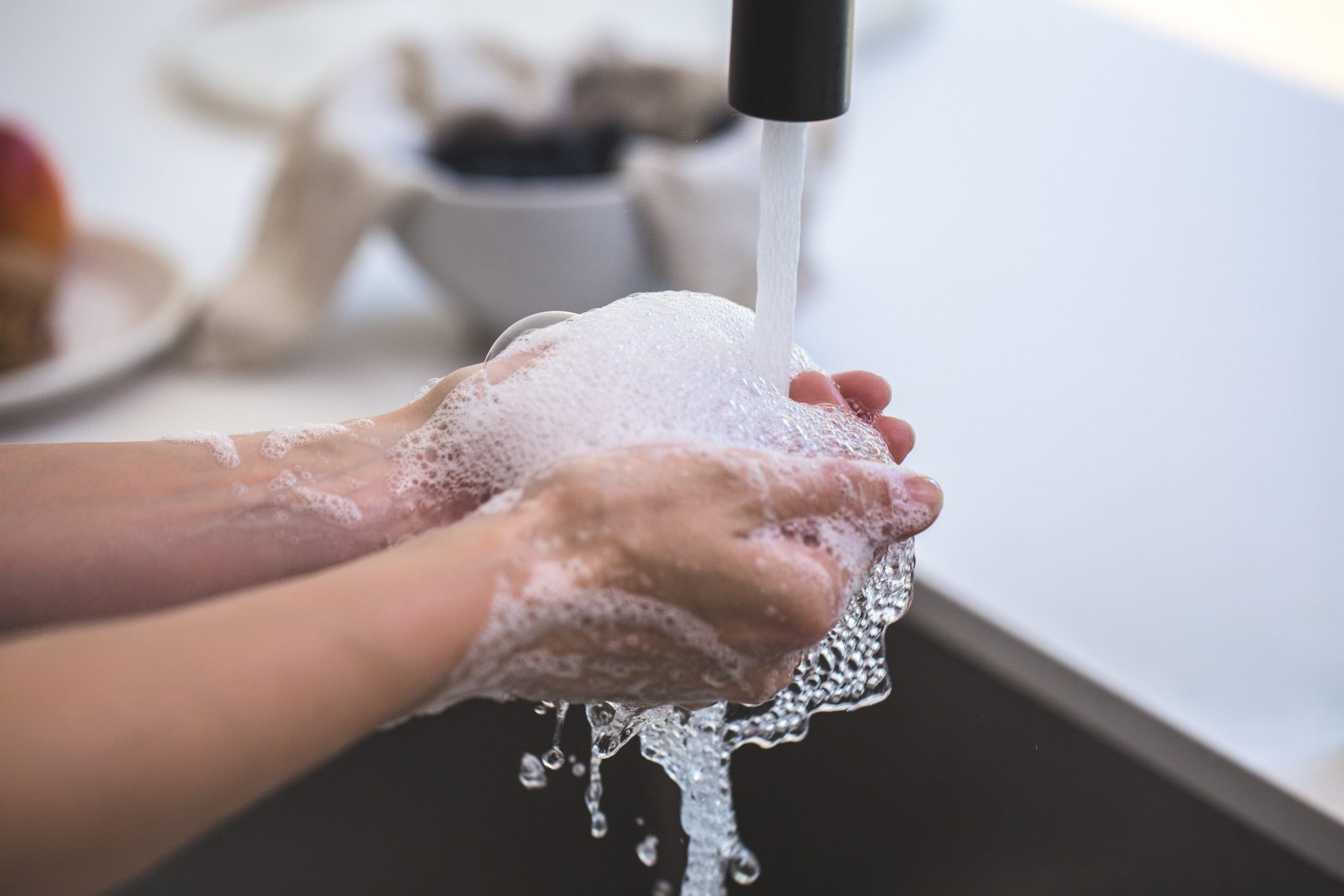 hand washing in seniors