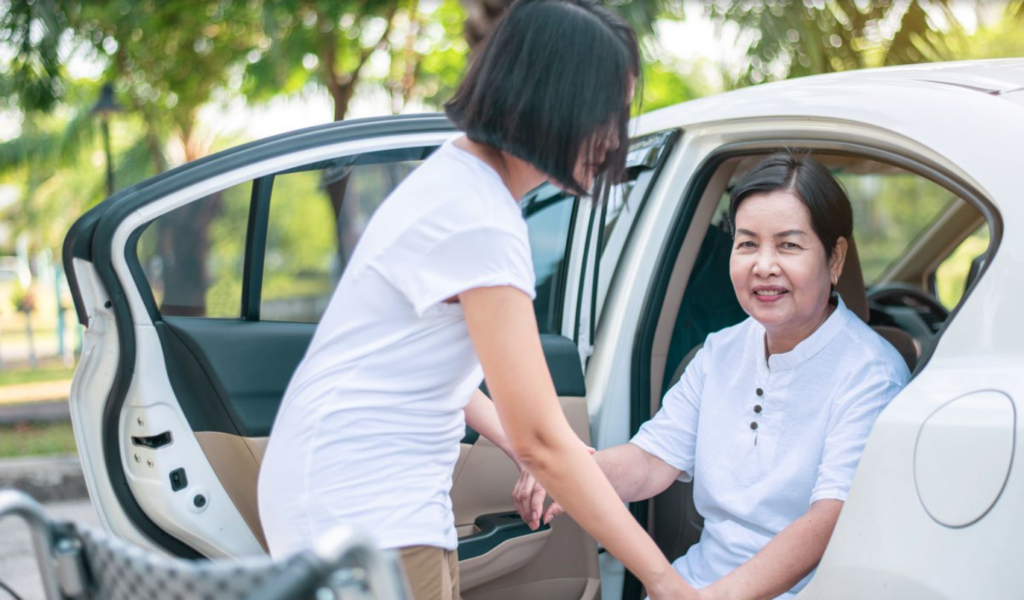 transportation services provided by Happier at Home