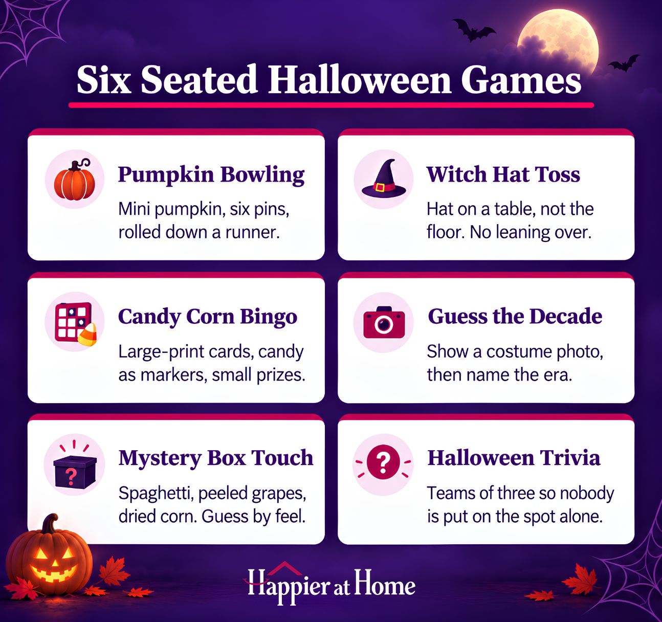 Halloween games for seniors