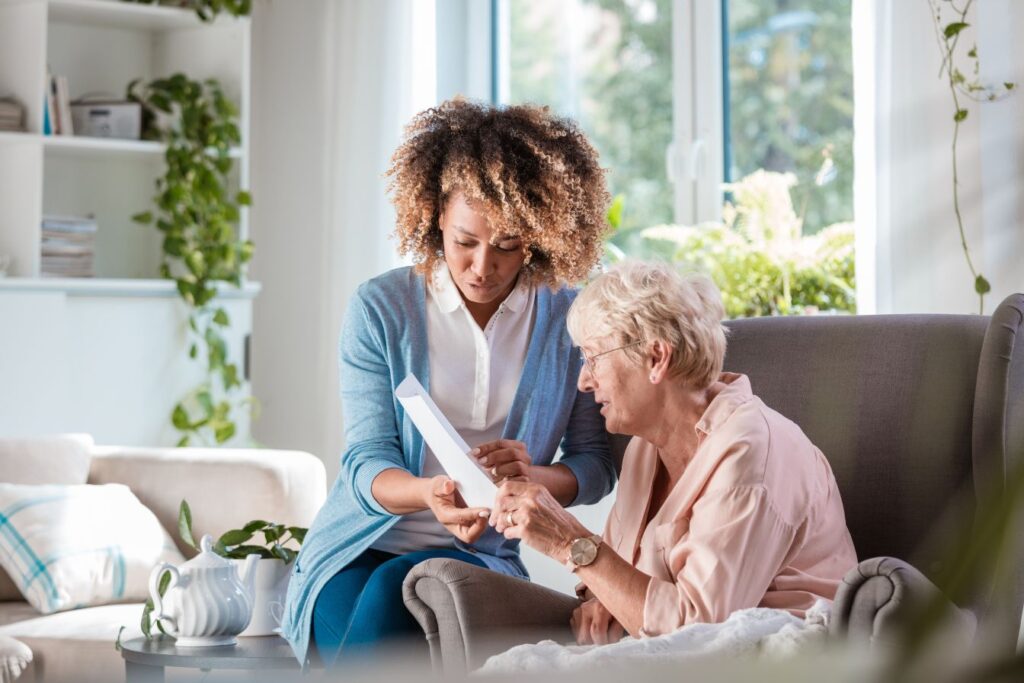 In home personal care services help seniors who live alone.